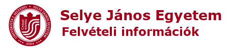 Felvételi információk Logo